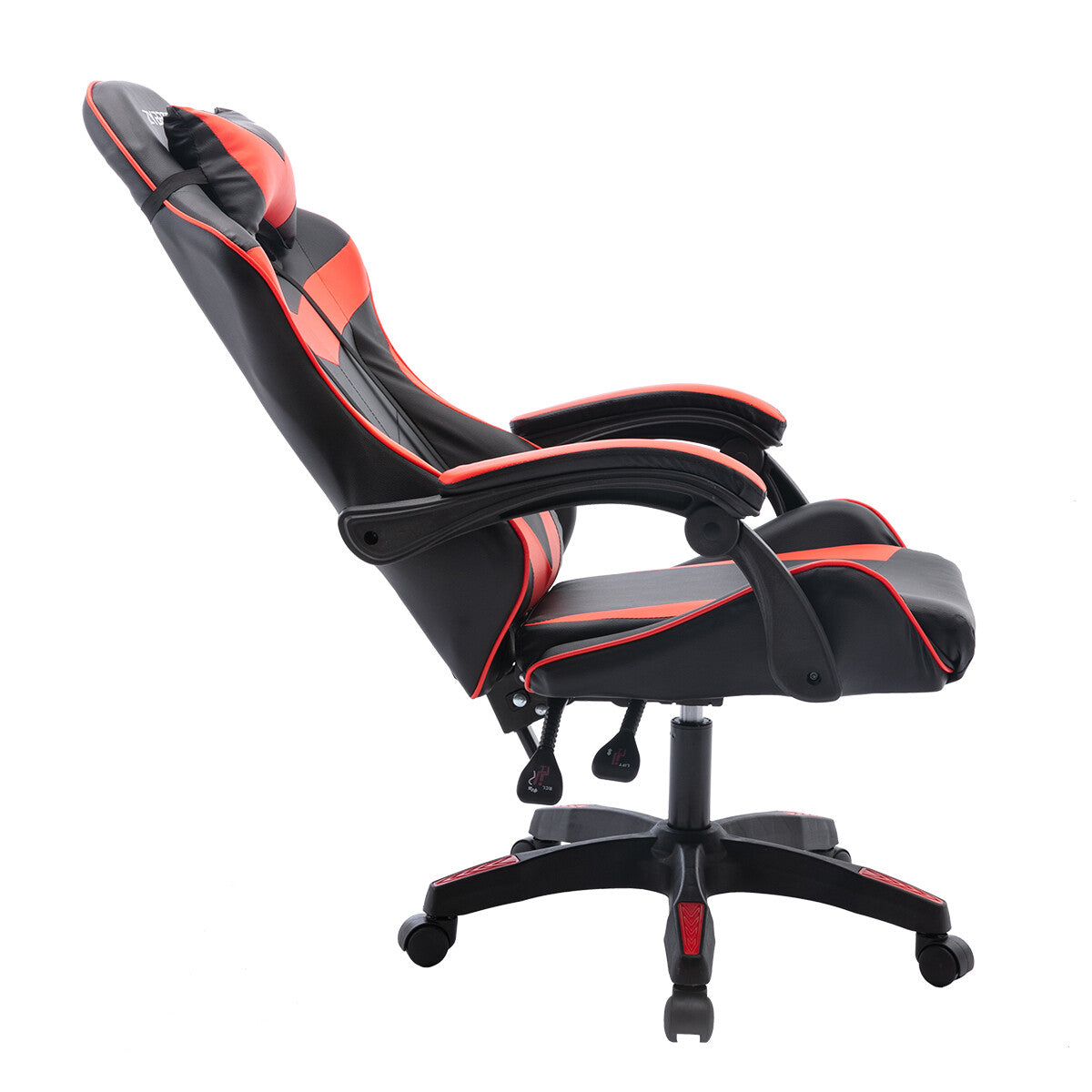 Height Adjustable Recliner Swivel Ergonomic Office PC Gaming Chair with Footrest