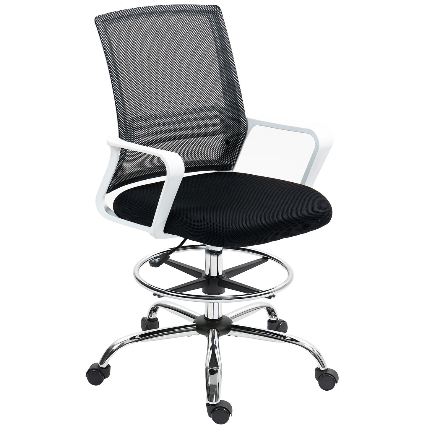 Mesh Drafting Chair, Adjustable Swivel Ergonomic Office Chair