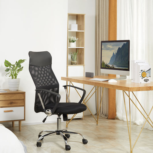 Executive Office Chair High Back Mesh Chair Seat Office Desk Chairs