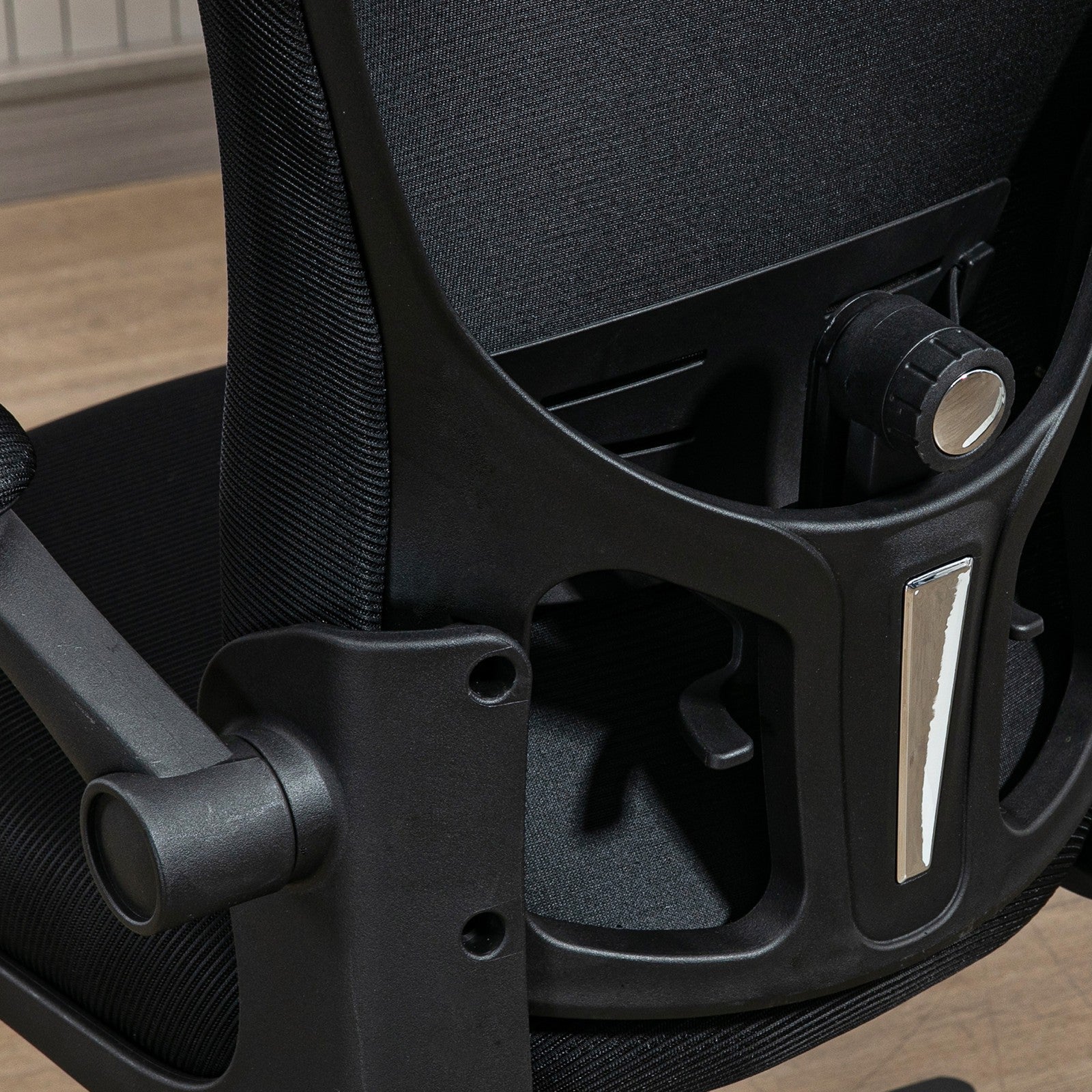 Mesh Office Chair with Headrest, Lumbar Support, 90° Arm