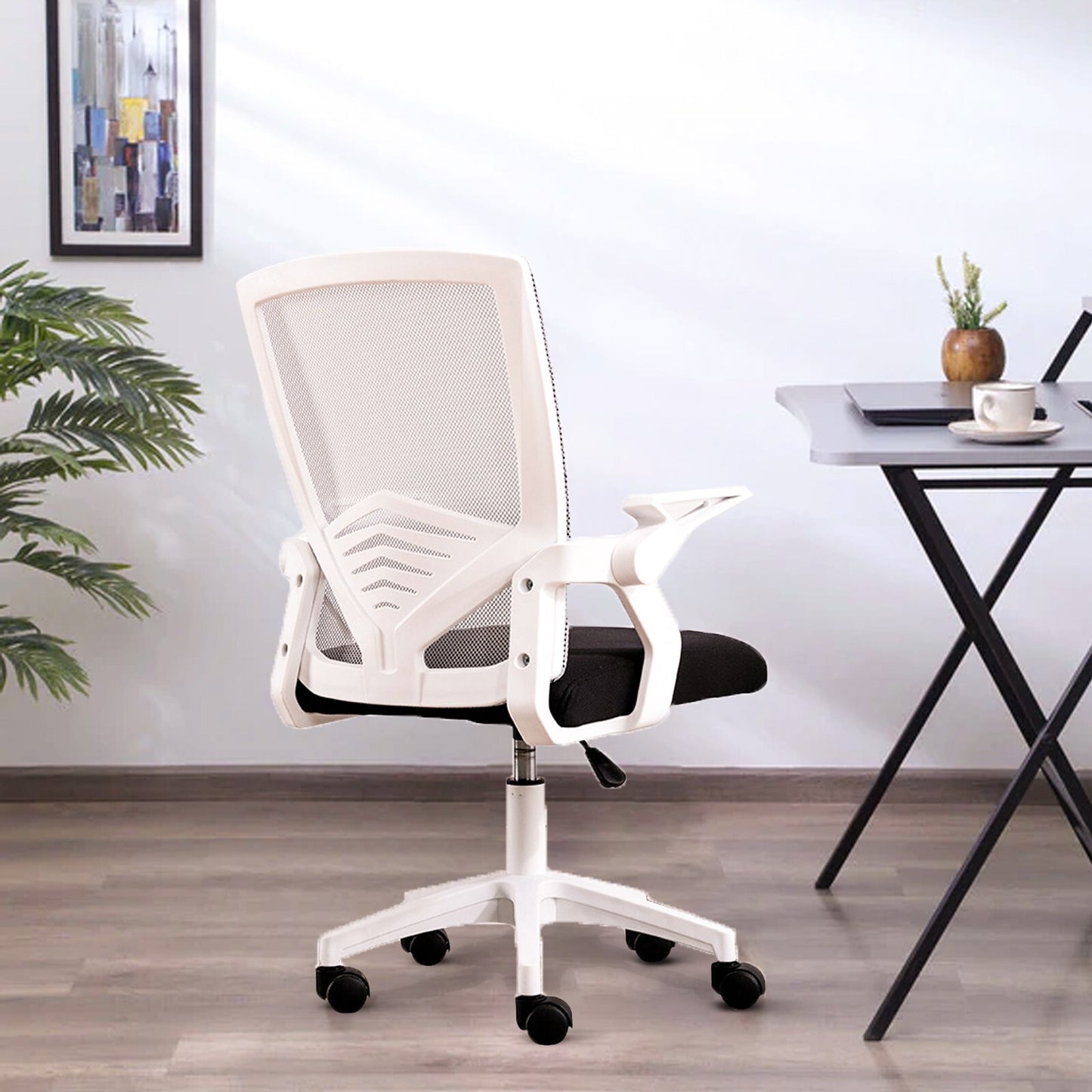 Height Adjustable Recliner Swivel Ergonomic Office PC Gaming Chair with Footrest