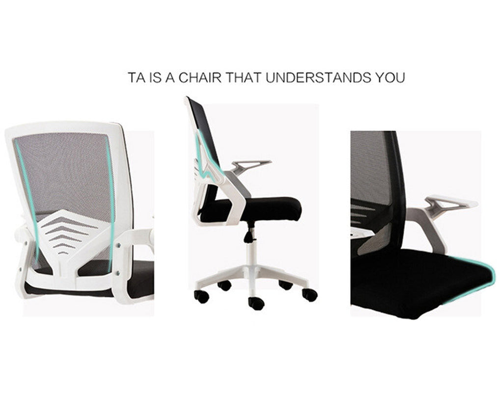 Height Adjustable Recliner Swivel Ergonomic Office PC Gaming Chair with Footrest