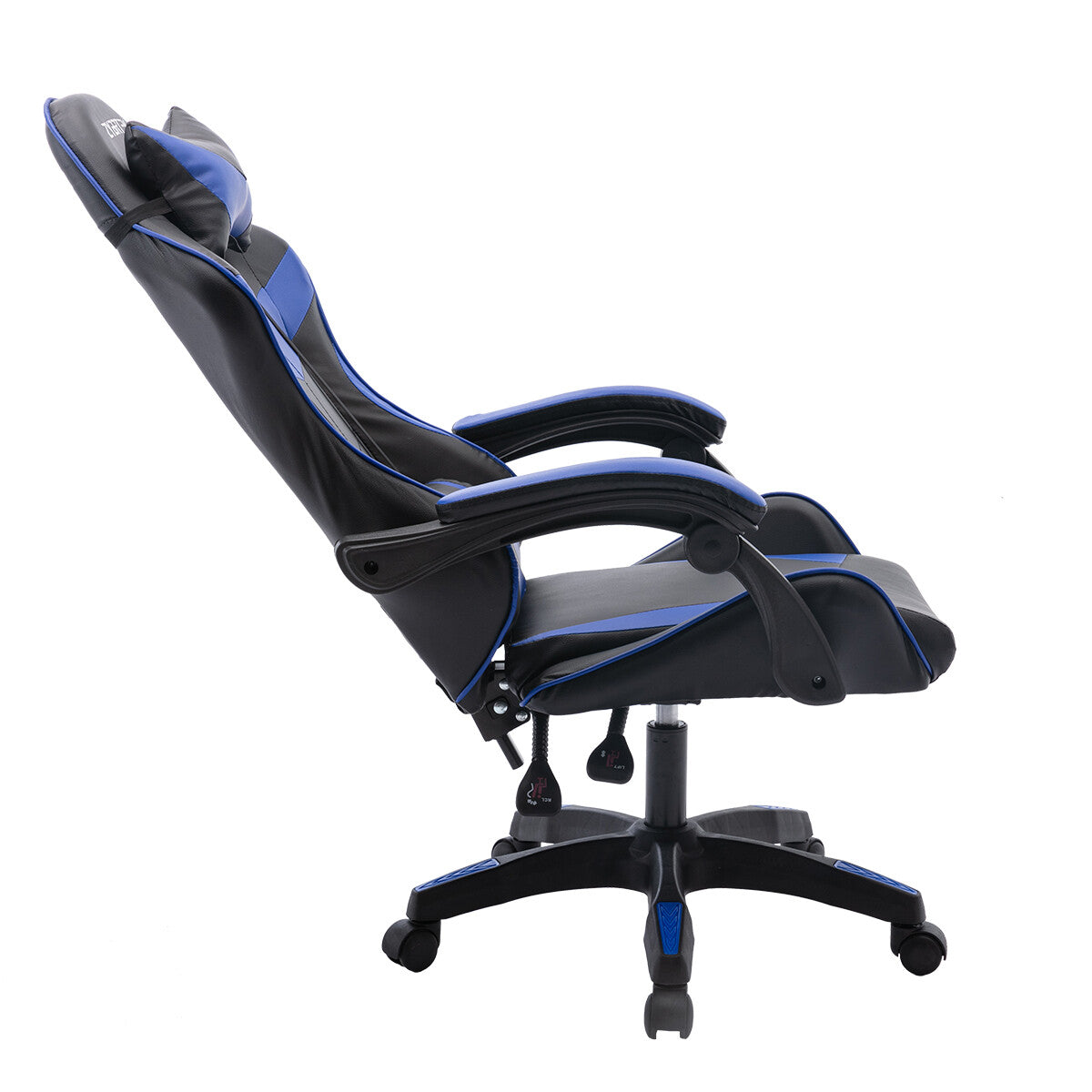 Height Adjustable Recliner Swivel Ergonomic Office PC Gaming Chair with Footrest
