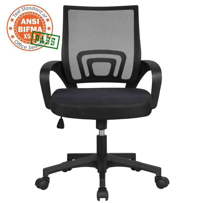 Color Mid-Back Mesh Swivel Office Chair
