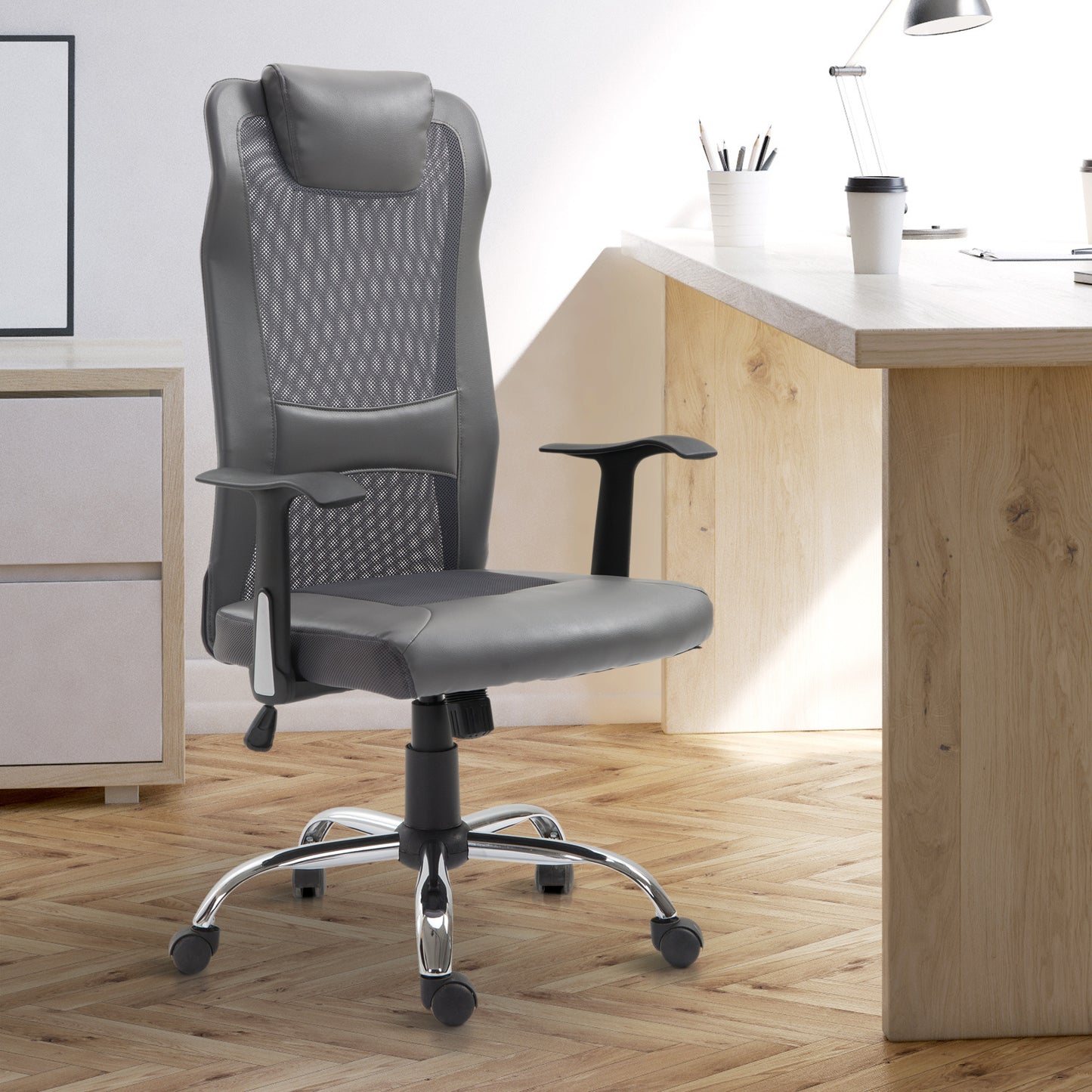 High Back Mesh Office Chair Swivel Ergonomic Task Executive Seat Adjustable