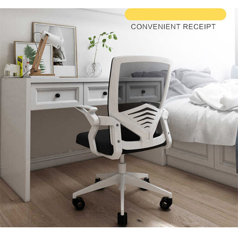 Height Adjustable Recliner Swivel Ergonomic Office PC Gaming Chair with Footrest